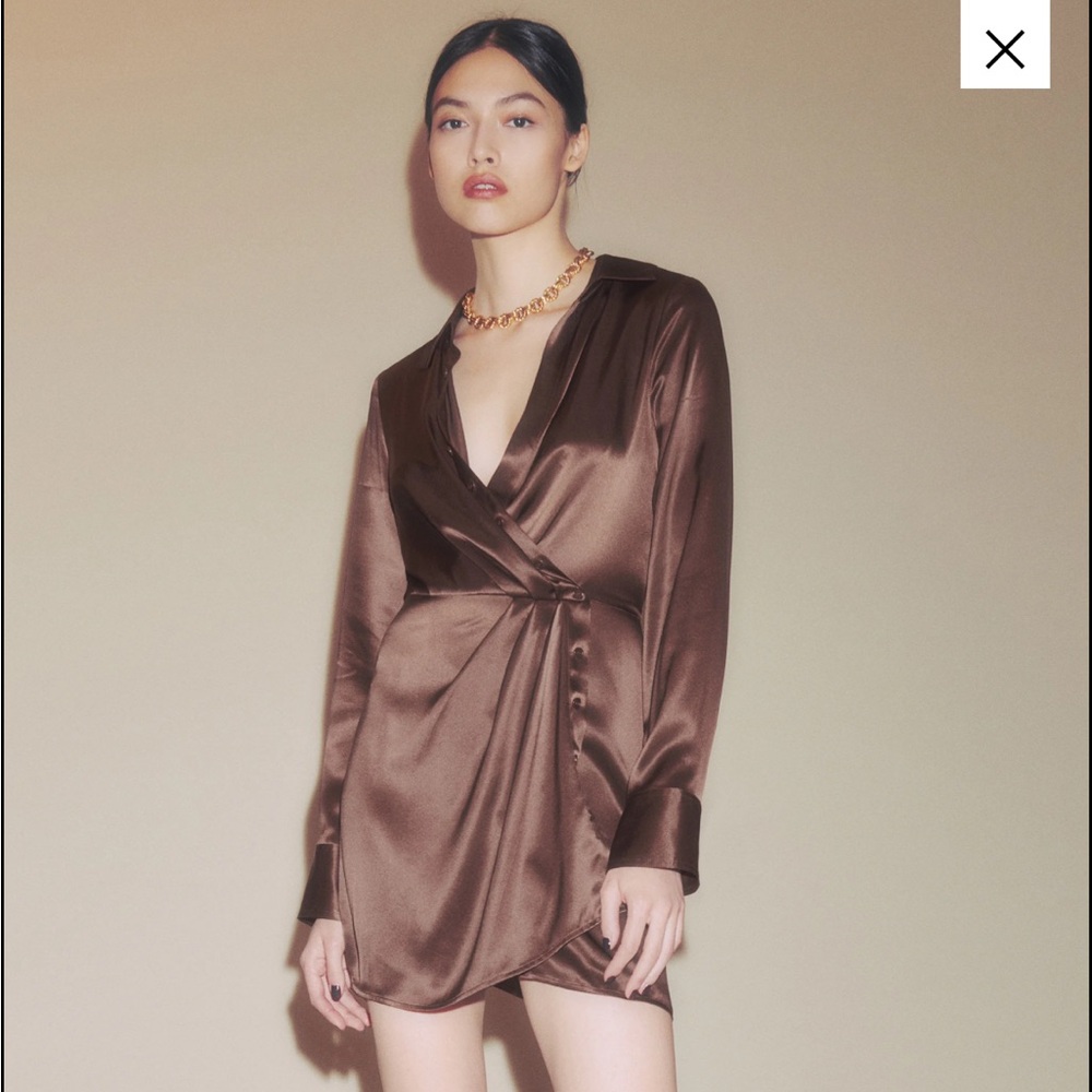Reformation Alaine Silk Dress